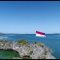 Jelang HUT RI ke 75, TNI AL Pulau Rote Kibarkan Bendera Merah Putih di Pulau Terluar